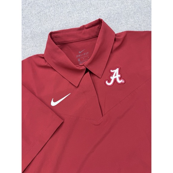 Alabama Crimson Tide Top Womens M Nike DriFit On Field Logo Stretch Golf Tennis‎ - Picture 1 of 16
